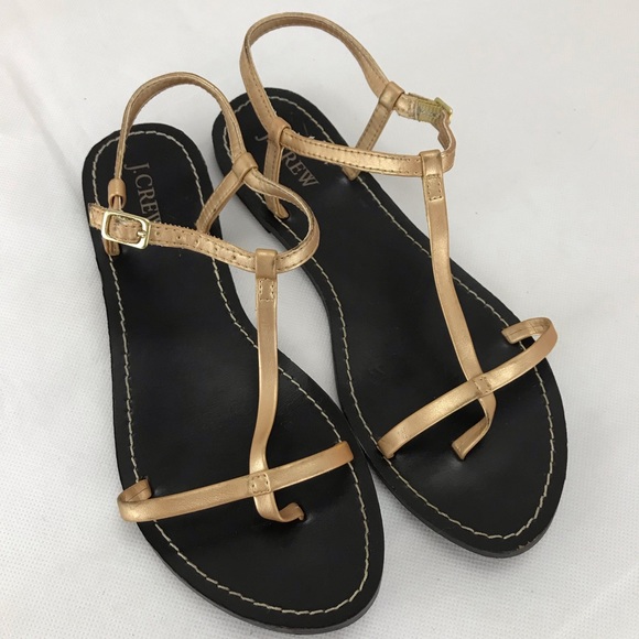 J. Crew Shoes - J. Crew sandals color gold